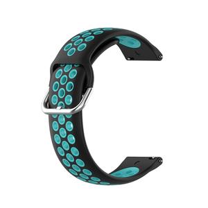 Bracelet de montre en silicone bicolore 20mm pour <span class=keywords><strong>Huawei</strong></span> Watch GT2 42mm <span class=keywords><strong>Watch2</strong></span> Sports Bracelet de remplacement - Product Image 4
