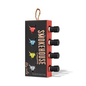 Juego de Especias para Barbacoa, Mezcla de Especias y Condimentos, Cuatro Sabores Únicos, Botellas de 50 ml, Tapas Reutilizables, Empaque Ideal para Regalo - Product Image 4