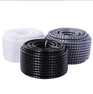 Gaine spirale PE flexible pour câbles, protection anti-morsure pour animaux, organisateur de fils, tube de protection pour câbles de bureau - Product Image 3