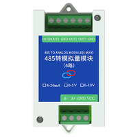 Conversion RS485 vers 4-20mA 0-5V 0-10V Module de transformation 2 4 canaux Modbus RTU RS485 vers modules de conversion industriels analogiques