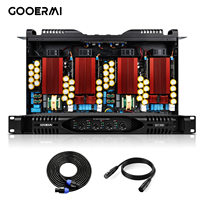 Amplificador Clase D DZ1300 de 1300W, 4 Canales, Sistema de Sonido Profesional para Karaoke, Amplificador de Potencia Digital 1U, Receptores y Amplificadores