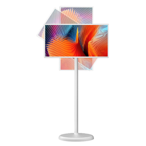 21.5-inch không dây rollable màn hình cảm ứng Android LCD <span class=keywords><strong>Monitor</strong></span> 1080p Trắng màn hình điện thoại di động xách tay TV pin-cho cửa hàng bán lẻ sử dụng - Product Image 1