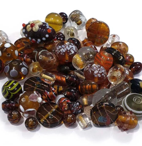 Perles en verre Murano de couleur personnalisée avec technique de lampwork pour la fabrication de bijoux DIY, emballage en boîte de cristal de haute qualité, service d'échantillonnage, vente en gros - Product Image 1