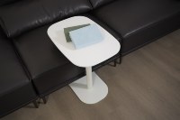 Meubles ADA Minimaliste 360 °   Table basse ergonomique rotative avec élévation à gaz, console latérale réglable en hauteur, bureau de salon