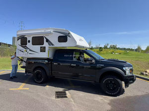 <span class=keywords><strong>4x4</strong></span> caravan-In Pick-Up Camper con tetto pieghevole leggero Overland rimorchio tenda da sole sul tetto per viaggi In campeggio all'aperto - Product Image 3