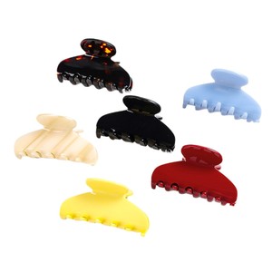 Pinza de Pelo de Acetato Rojo Cereza Premium, Tamaño Mediano, Elegante, para Peinados Recogidos, Accesorio Diario para el Cabello de Mujer - Product Image 2