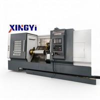 Torno CNC de Cama Inclinada TCK63 para Torneado, Mandrinado y Perforación de Componentes Metálicos, Equipo CNC Automático de Alta Precisión