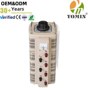 Variador <span class=keywords><strong>de</strong></span> Voltaje Motorizado Trifásico TSGC2, <span class=keywords><strong>Salida</strong></span> <span class=keywords><strong>de</strong></span> 0 a 500 V, 9 kVA, Regulador <span class=keywords><strong>de</strong></span> Voltaje Ajustable, Transformador Variable - Product Image 1