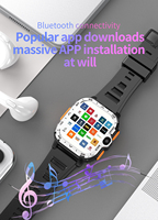 PGD montre intelligente 4G + 64G Android 8.1 téléphone Smartwatch S8 Ultra S9 carte Sim Mobile Gps Wifi double caméra vidéo hommes mode Hombre