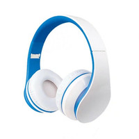 Casque d'écoute filaire In-Line Mic Oreille Casque stéréo Design pliable 40mm Pilotes Câble sans enchevêtrement Deep Bass Hi-Fi Stereo Sound for