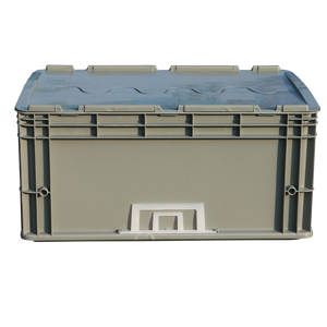 NEXARA StackablePP 600-280 Heavy-Duty Durable Plastic Crates Solid Logistics <strong>Boxes</strong> In Various Sizes For Different Scenarios - Product Image 3