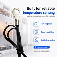 Sensor Termistor NTC Paket Baterai GAIMC ESS dengan Terminal Cincin untuk Manajemen Termal BMS dan Penghubung Peringatan