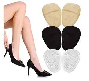 forefoot Pads Ball of Foot Cushions Gel Insoles Shoe Inserts (Self-Sticking) Metatarsal Pads for Women High Heels to Pain Relief