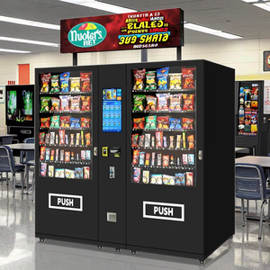 2025 nueva llegada máquina expendedora moneda Tarjeta de factura máquina expendedora de aperitivos opcionales Bebidas frías con pantalla táctil de 22 pulgadas - Product Image 1