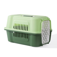 Vente en gros de boîtes de transport pour animaux de compagnie, portables, pliables, respirantes, durables et écologiques, pour petits chiens et chats, pour la voiture
