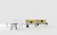 Bureau debout motorisé moderne personnalisé, 2 moteurs, design en L, plateau en bois MFC, hauteur réglable, table de bureau intelligente, durable