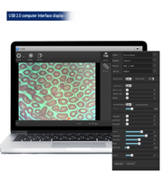Cámara Industrial USB 3.0 C, 5MP, Grabación de Fotos/Vídeos y Medición, Compatible con Software de Computadora
