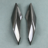 Panneaux latéraux de siège arrière en fibre de carbone sèche 3K de haute qualité, pièces de carrosserie pour moto BMW R1250RS