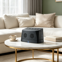 Haut-parleur sans fil numérique portable 2,4 GHz en plastique, étanche IPX3 pour extérieur, connexion optique, autonomie de 6 heures, portée de 25 m, haut-parleurs de 40 mm