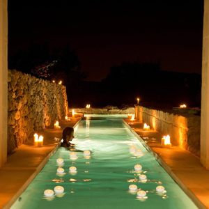 Bougies LED sans flamme, veilleuses romantiques flottantes pour piscine, décoration pour mariages et fêtes - Product Image 4