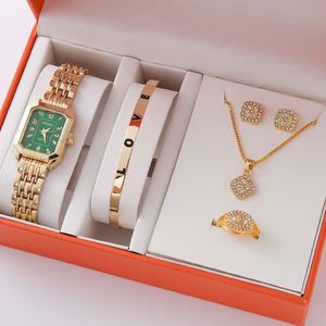 New Stainless Steel <strong>Women's</strong> Watch Fashion Square Quartz Wristwatch Wholesale <strong>Gift</strong> <strong>Sets</strong> for <strong>Women</strong> Luxury Trendy - Product Image 5