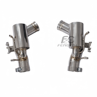 Système d'échappement en acier inoxydable pour Ferrari 296 GTB V6 3.0T 2021- Échappement Valvetronic de haute qualité, son racing