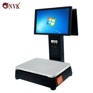 पीओएस तराजू सभी में एक टच एंड्रॉयड नकदी रजिस्टर प्रिंटर के साथ वजन पैमाने - Product Image 2