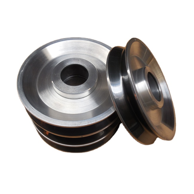 Coating Ceramic V Line Wheels,Cable Machinery Guide Pulley ,Mirror Polishing Coil Winding Pulley