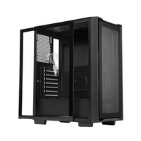 C103-TG Black Gaming Computer Case ATX Tempered Glass Panel Water Cooling Support OEM ODM for Gamer