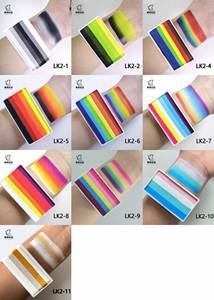 สีเพ้นท์หน้า 6 สี ขายส่ง ปลอดสารพิษ ได้รับการรับรองมาตรฐาน CE ล้างออกได้ ใช้ได้ทั้งตัวและใบหน้า สำหรับงานเทศกาลและปาร์ตี้ - Product Image 2