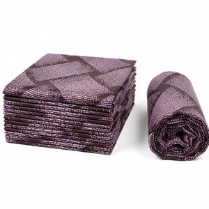 En stock Tissu imprimé africain <span class=keywords><strong>violet</strong></span> 100% Coton Pur, Motif Ankara, <span class=keywords><strong>Pagne</strong></span>, Tissu, Design africain, Bazin Wax, Loincloth, Capulana - Product Image 1