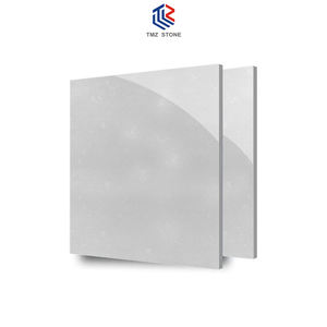 Plans de travail en quartz TMZ, design moderne, quartz artificiel 4040Yukon, grande dalle pour la décoration intérieure des hôtels, 3D inclus - Product Image 1