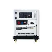 Générateur diesel mobile insonorisé, générateur diesel super silencieux, groupe électrogène portable