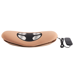 Masajeador de espalda de tracción de calor Lumbar eléctrico inteligente cinturón de masaje inalámbrico para cuerpo y cintura para estiramiento Lumbar y espalda - Product Image 1