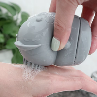 New Baby Shower Toy Wassers pray Cartoon Puppe Kinder badewanne spielen Wasser Silikon Badezimmer Spielzeug