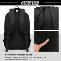 Mochila Escolar Impermeable con Puerto USB, Informal, Deportiva, Unisex, para Estudiantes Universitarios, de Gran Capacidad, para Viajes