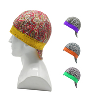 Casquette de soudeur en coton style imprimé, protection thermique, casquette de sécurité professionnelle