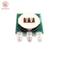 Vente chaude de piles bouton Cr2032, petites lumières LED clignotantes, mini module LED clignotant alimenté par pile