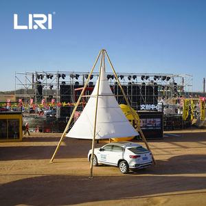 Tentes d'hôtel en bambou de <span class=keywords><strong>tipi</strong></span> de désert en bois extérieur imperméable Polonais pour le garage de couverture de <span class=keywords><strong>voiture</strong></span> - Product Image 2