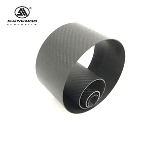 Tùy chỉnh đường kính lớn 3K ống sợi Carbon 40 50 60 70 80 ống sợi carbon - Product Image 4