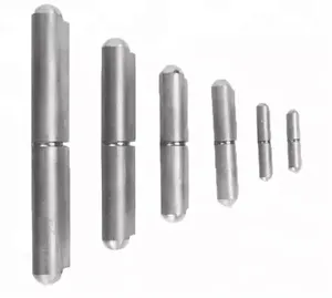 China Carbon Stainless Steel Weld On Hinges Cabinet Bullet Hinges With Grease Nipple