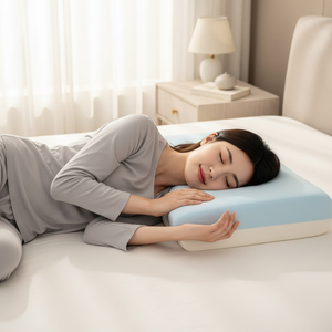 หมอนรองคอและไหล่ YUE RISE OEM รุ่นอัพเกรด ปรับระดับได้หลายขนาด ออกแบบตามหลักสรีรศาสตร์ ช่วยฟื้นฟูอาการปวดเมื่อยอย่างช้าๆ ด้วยแกนหมอนแบบคู่ - Product Image 1