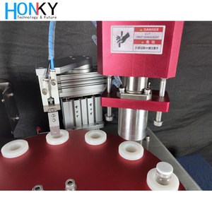 Настольная машина для наполнения и укупорки жидких флаконов с функцией обжима воздуха для упаковки масла в химическом применении - Product Image 6