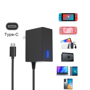 Adattatore AC 15V 2.6A caricatore da parete di alimentazione per <span class=keywords><strong>Nintendo</strong></span> <span class=keywords><strong>Switch</strong></span> <span class=keywords><strong>USB</strong></span> tipo C adattatore di alimentazione del caricatore veloce - Product Image 6