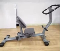Équipement de gymnastique de forme physique de machine d'étirement de jambe d'entraînement en acier réglable avec des dispositifs de sécurité comportant des bancs réglables