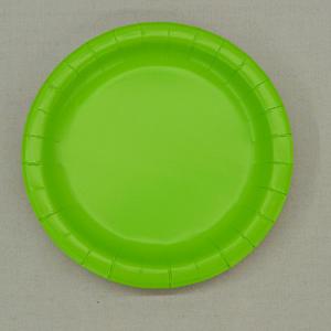 DAMAI Solid Color Plates Kiwi Green <b>Birthday</b> <b>Table</b> Decor Disposable Paper Plates Cups Napkin for Party Supplies Tableware Set - Product Image 4