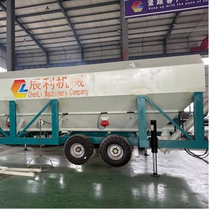 Thuận Tiện trạm trộn bê tông nhà máy nhà sản xuất với bánh xe trạm trộn bê tông nhà máy với điện thoại di động mặt đất - Product Image 5