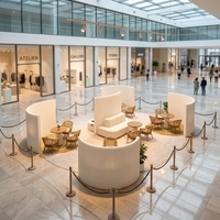 Paravents pliants, séparateurs de pièce de forme libre, cloisons pour boutique, hôtel, salle d'exposition, magasin de vêtements