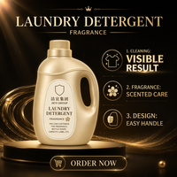 Détergent à lessive liquide Wave Champagne Gold en gros, produits de lavage, parfum longue durée, fraîcheur, produits de nettoyage