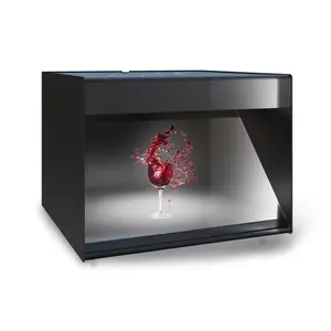 22'' - 70'' One Sided 3D Holographic Display Cabinet ,Full HD Holobox